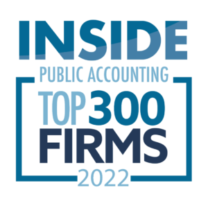 Inside Public Accounting Top 300 Firms 2022 Icon